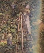 Theodore Robinson Gathering Plums (nn02) china oil painting artist